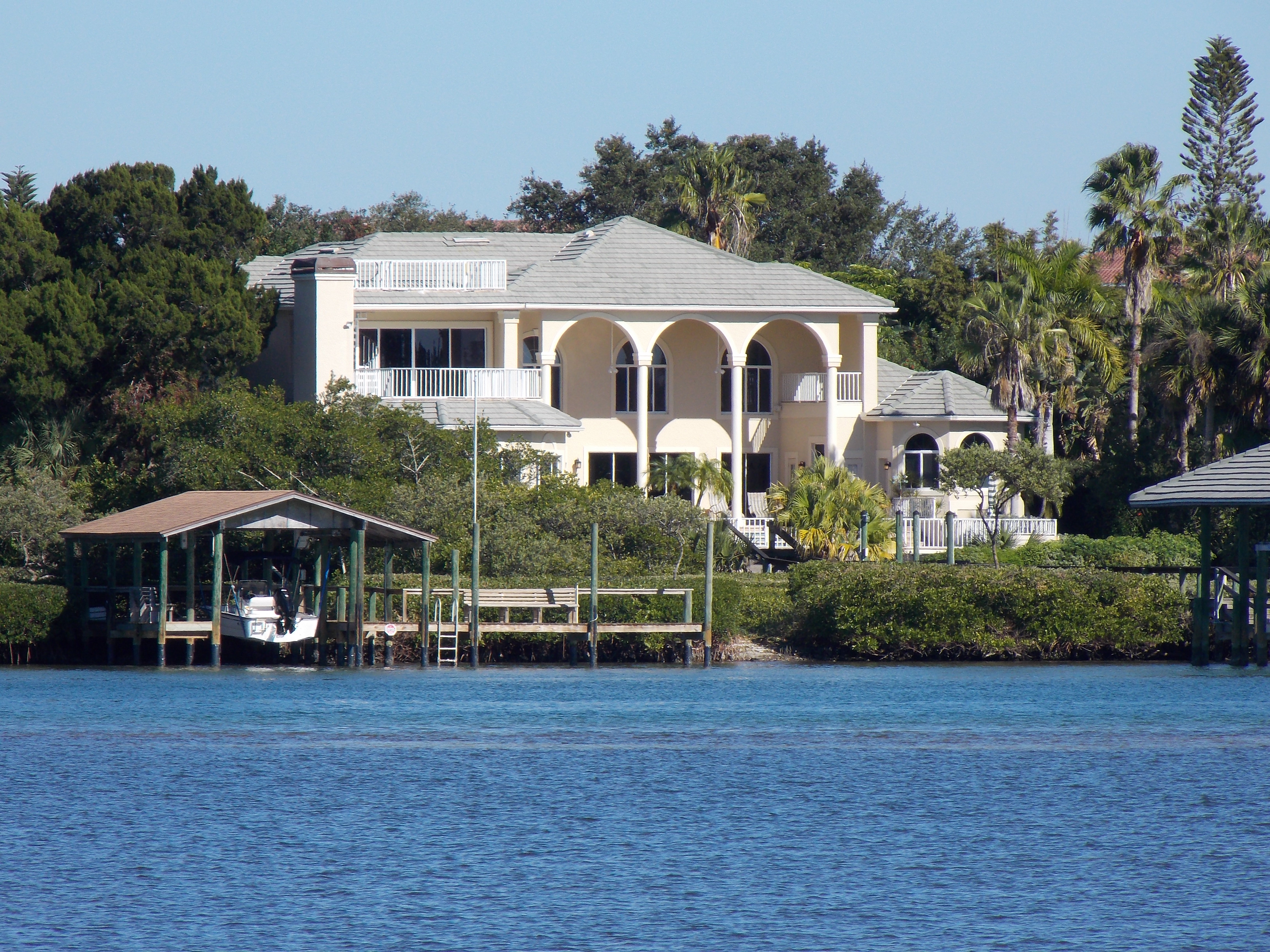 Nokomis Florida waterfront homes for sale with Intracoastal and bay views