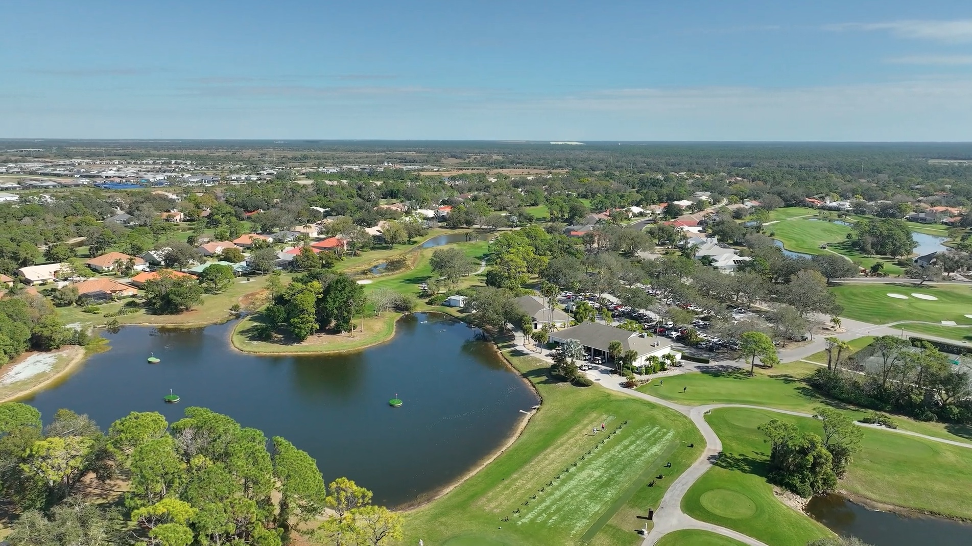 Calusa Lakes gated golf community homes for sale in Nokomis Florida