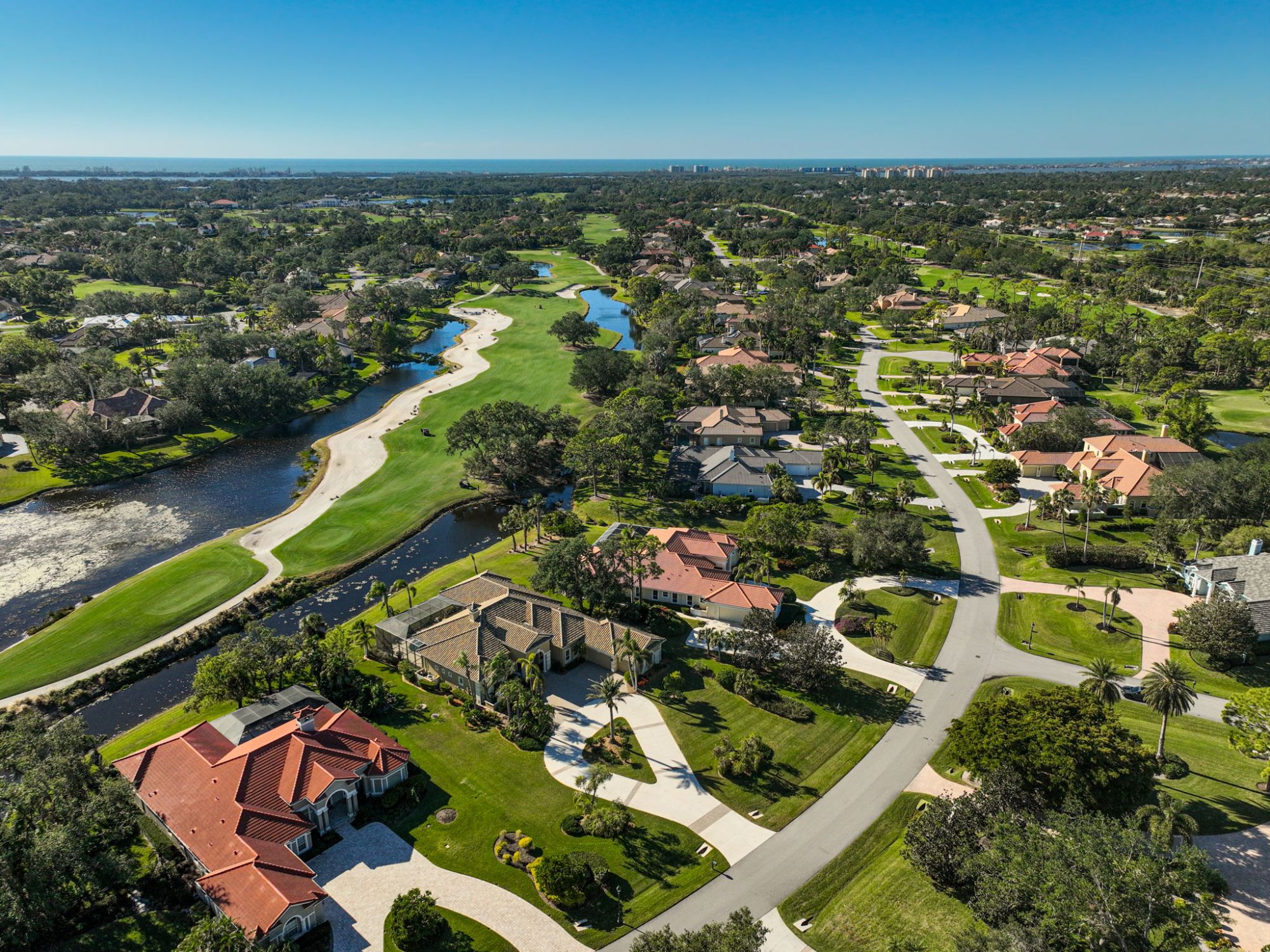 Osprey Florida luxury golf course homes for sale