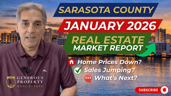 January 2026 Sarasota County Real Estate Market Report