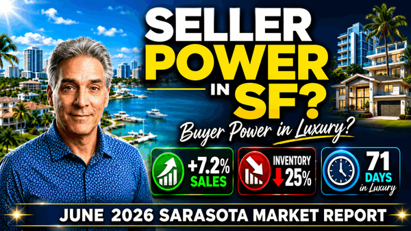 June 2026 Sarasota County Real Estate Market Report | What Buyers and Sellers Need to Know