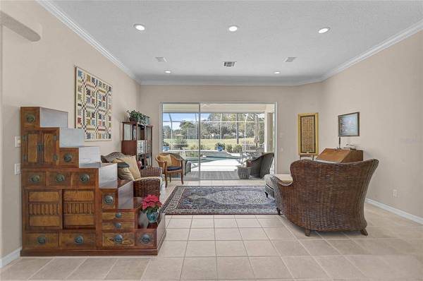 Living room inside 2187 Muskogee Trail Nokomis Florida