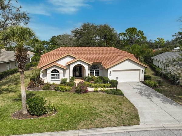 Single family home in Calusa Lakes golf community Nokomis Florida