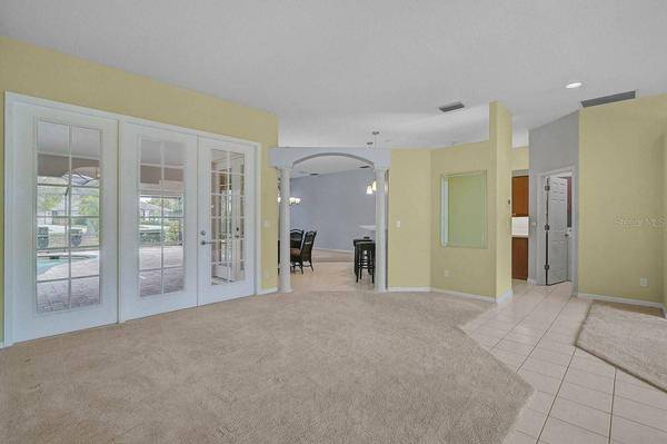 Living room inside 2102 Tequesta Trail Calusa Lakes Nokomis