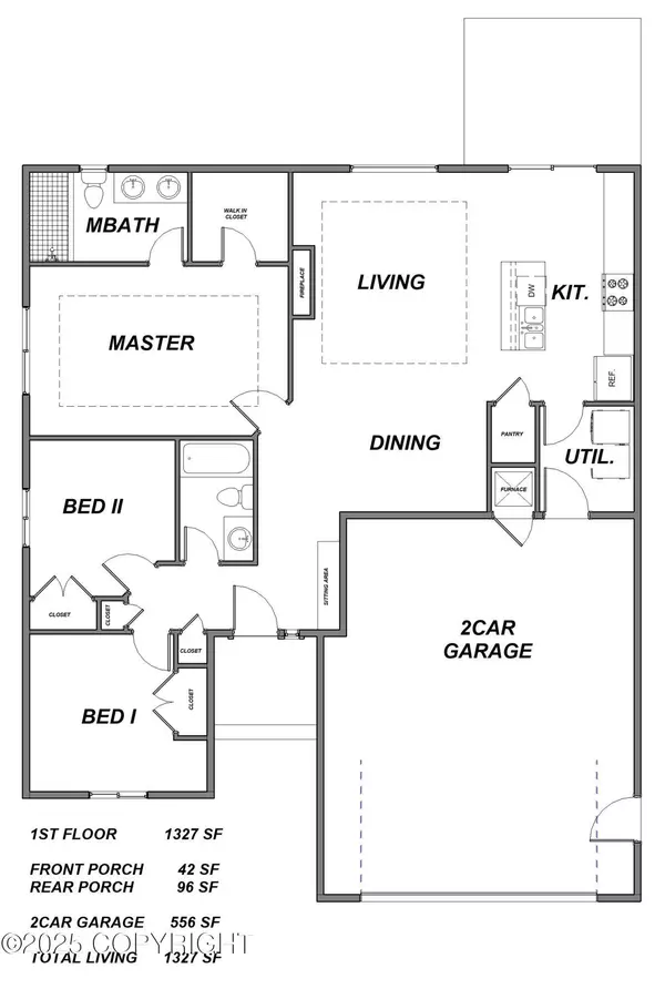 3739 N White Knight DR, Wasilla, AK 99623