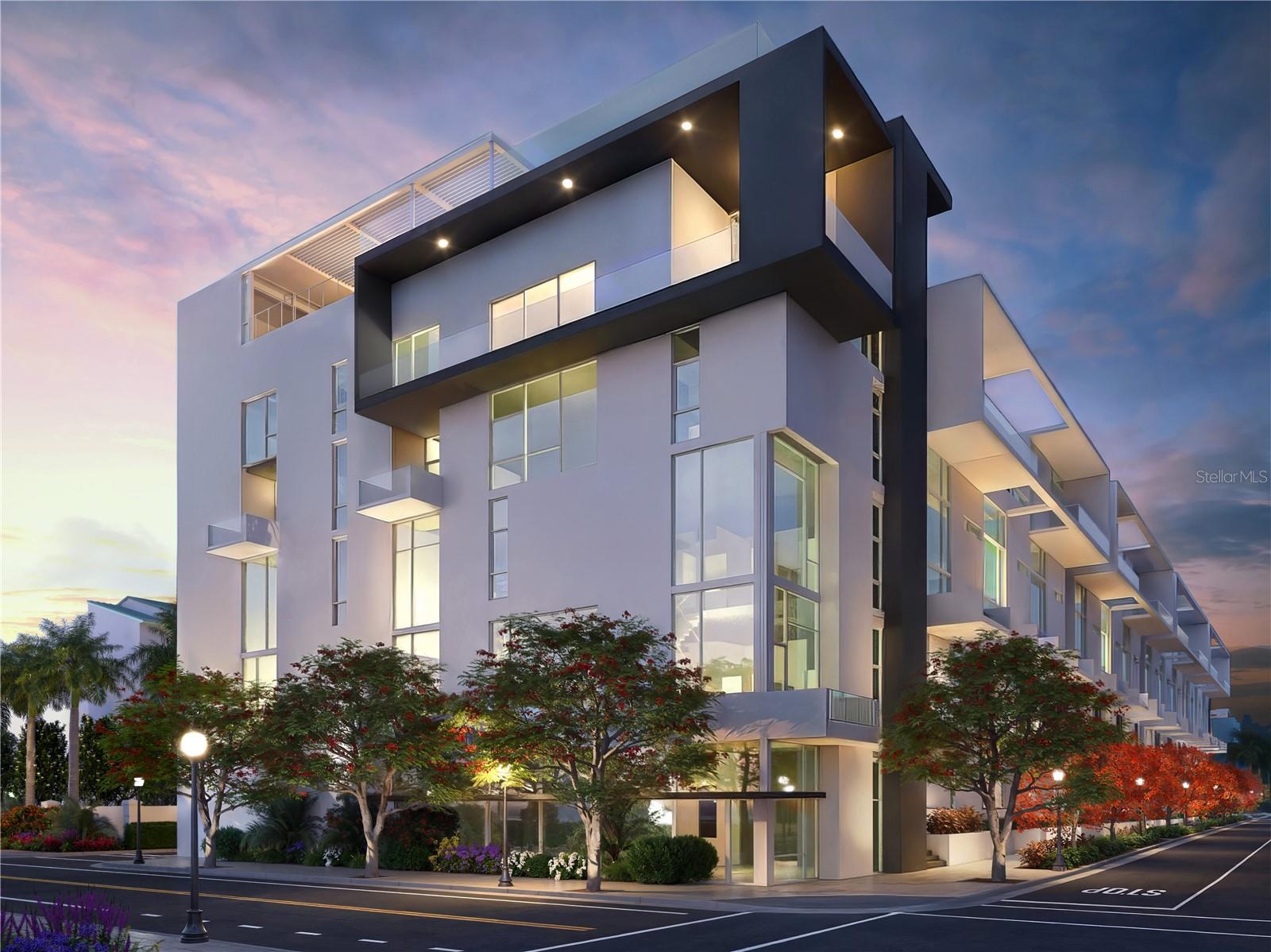 The Gallery Exterior Rendering
