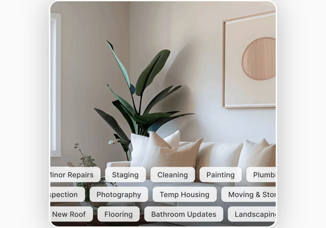 Seller's Edge: Fund Your Home's Pre-Listing Prep Now and Pay Nothing Until Closing