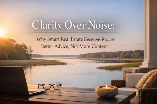 Clarity Over Noise: Why Smart Real Estate Decisions Require Better Advice, Not More Content,Donna Iannacchino