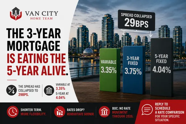 feature image of The 3-Year Mortgage Is Eating the 5-Year Alive