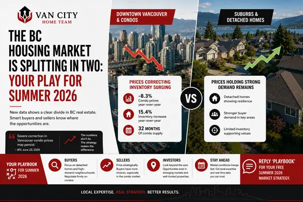 The BC Housing Market Is Splitting in Two: Your Play for Summer 2026