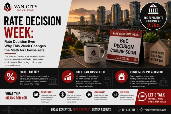 Rate Decision Eve: Why This Week Changes the Math for Downsizers