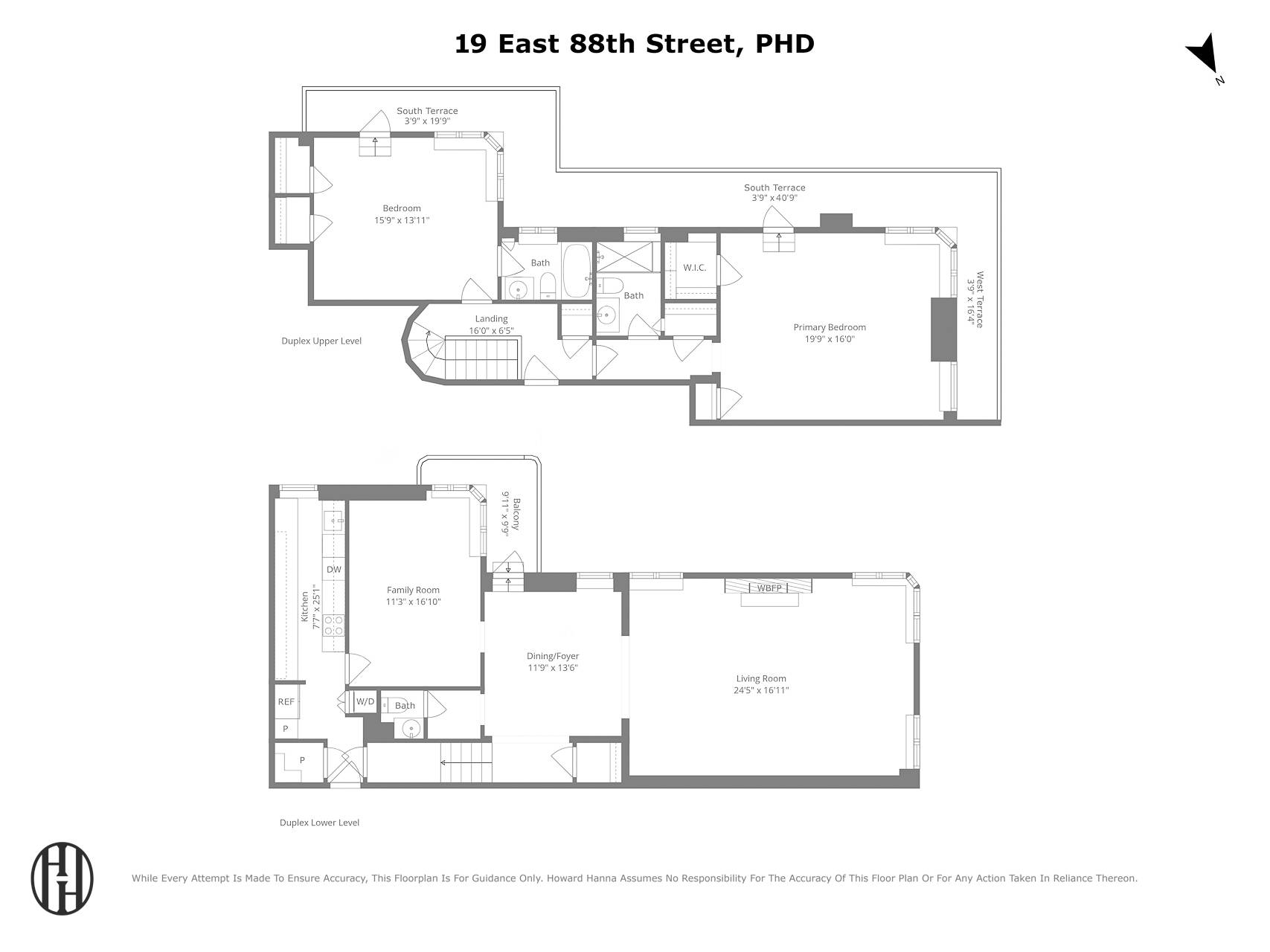 19 East 88th Street PHD Carnegie Hill New York NY 10128