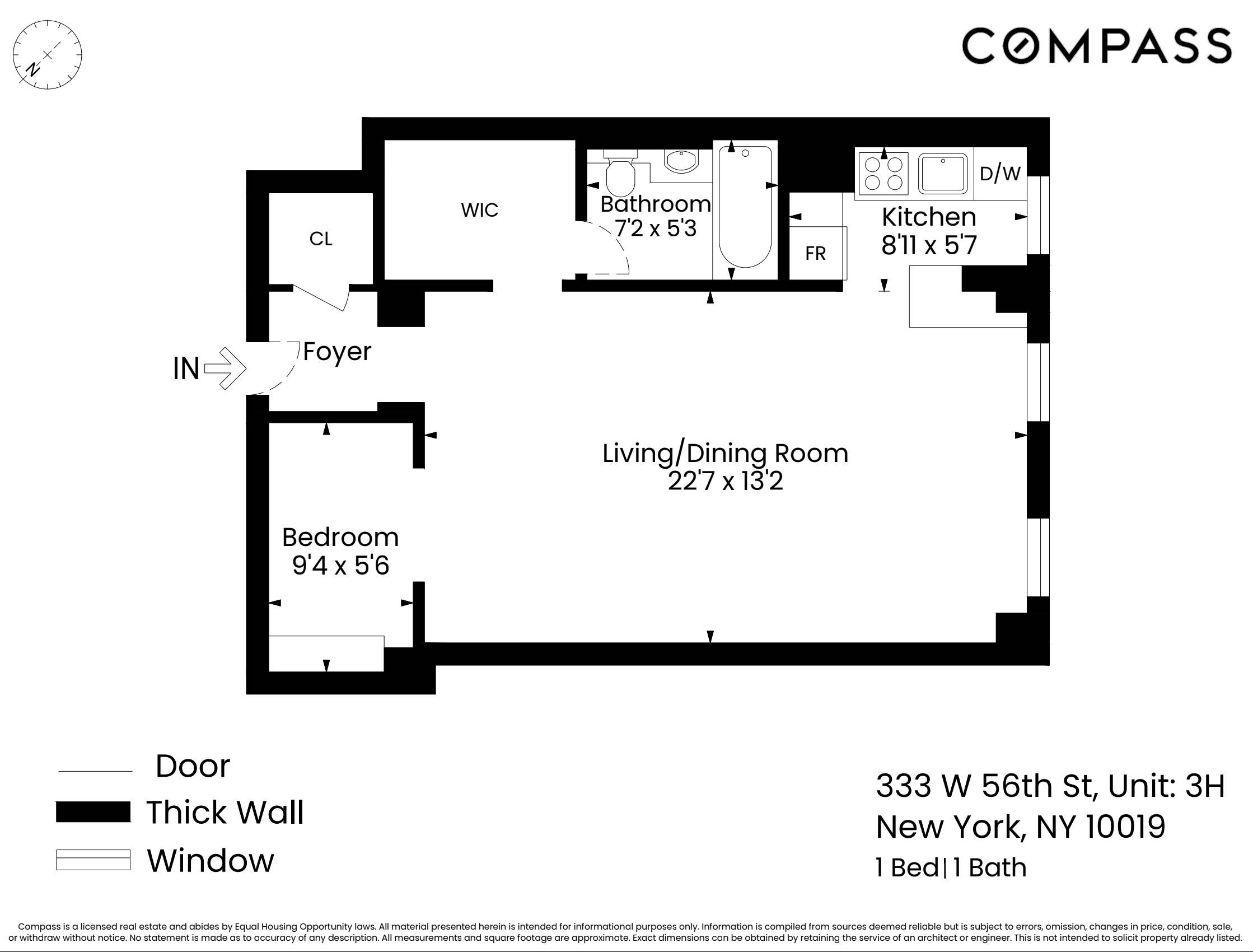 333 West 56th Street 3H Clinton New York NY 10019