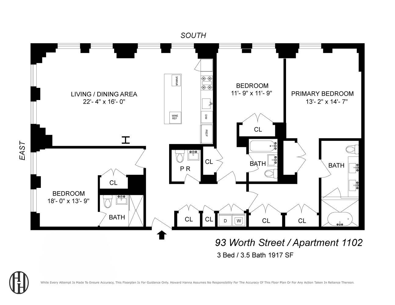 93 Worth Street Tribeca New York NY 10013