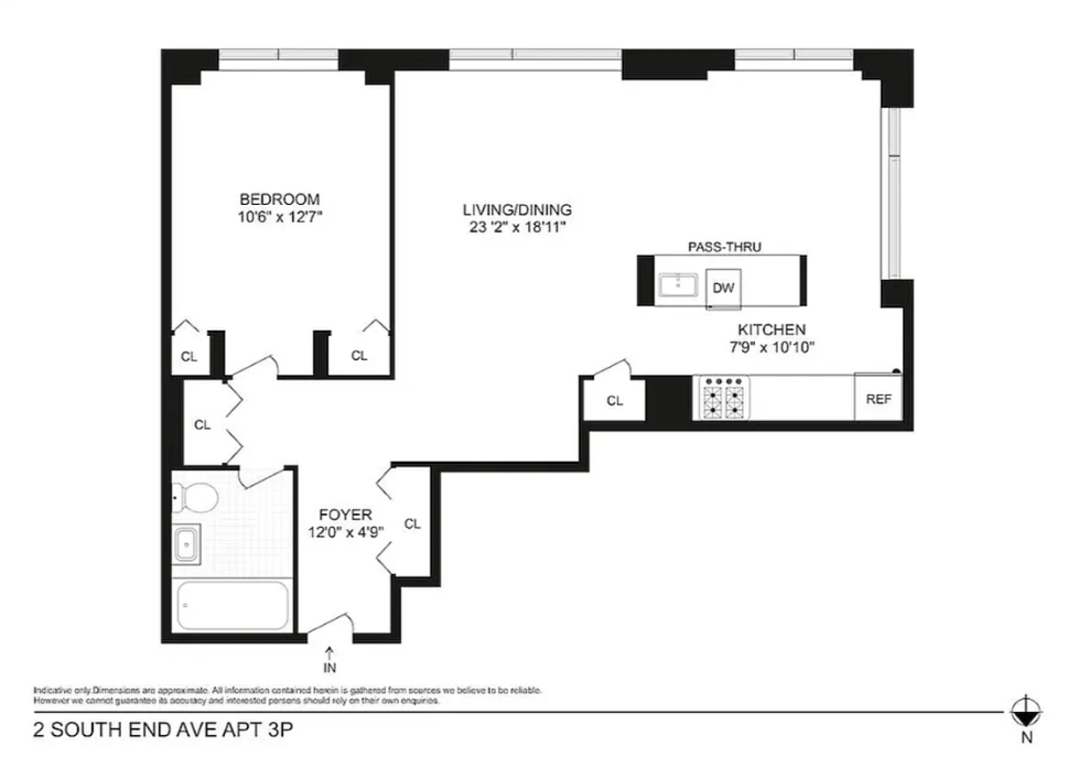 2 South End Avenue 3P Battery Park City New York NY 10280