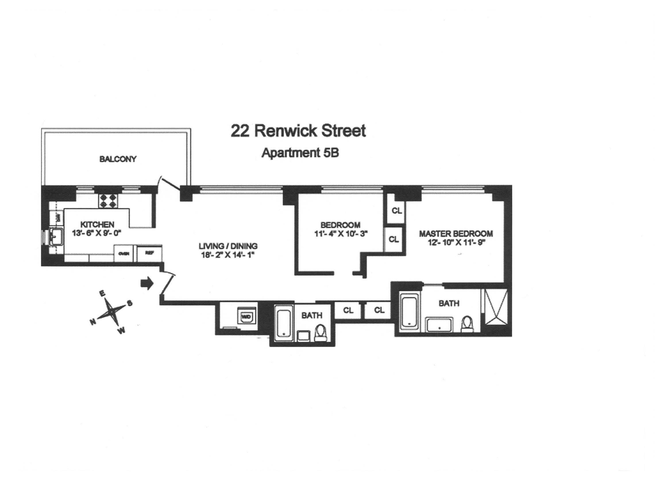 22 Renwick Street 5B Soho New York NY 10013