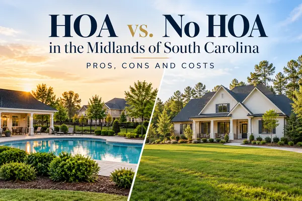 HOA vs. No HOA in the Midlands of South Carolina: Pros, Cons and Costs
