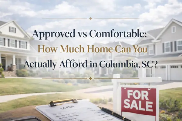  Approved vs Comfortable: How Much Home Can You Actually Afford in Columbia, SC?