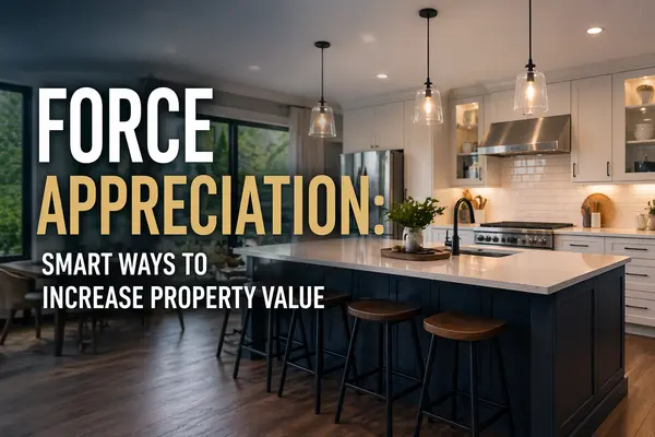  How to Force Appreciation in Real Estate: The Smart Investor’s Playbook (Without Wasting Money)
