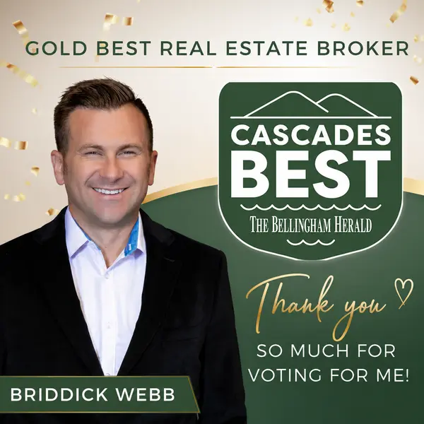 Briddick Webb Wins Cascade's Best Gold for Best Real Estate Agent