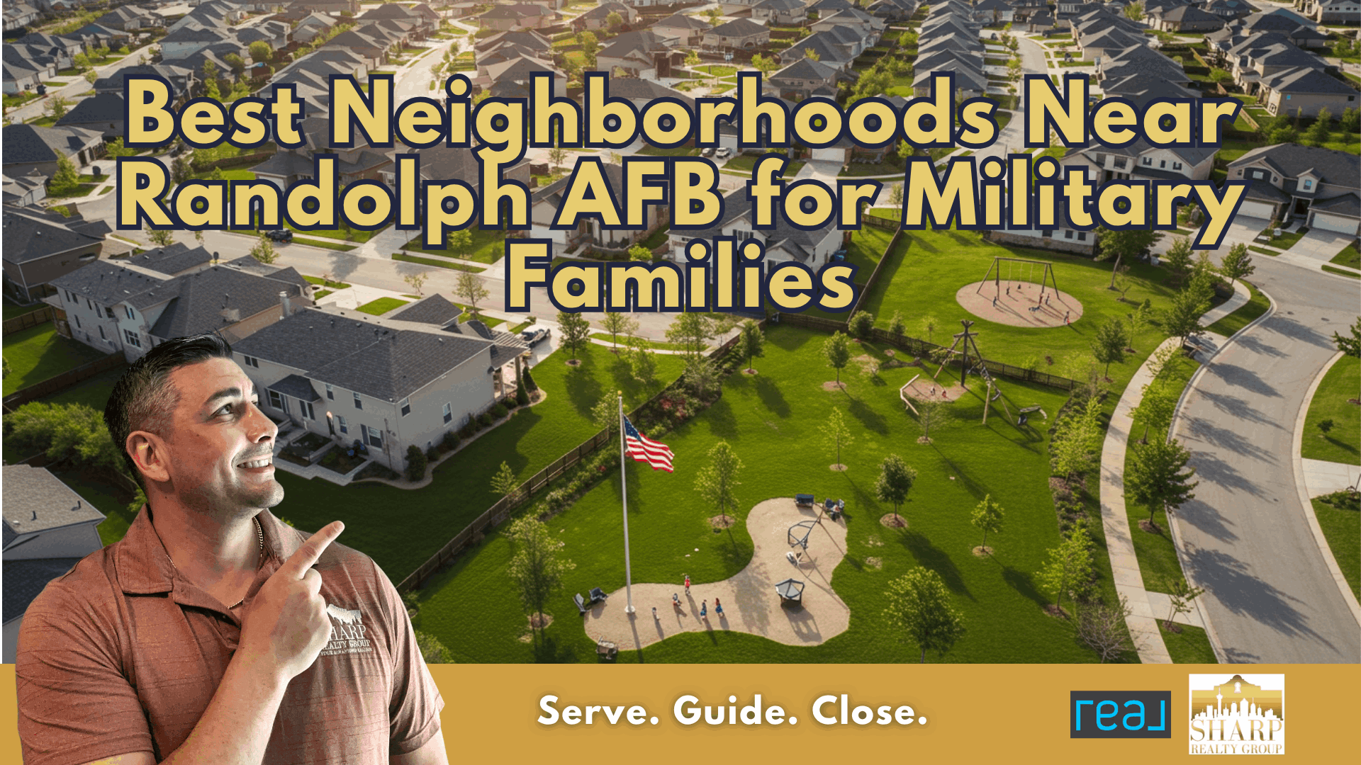 Modern family-friendly neighborhood near Randolph AFB with homes and parks