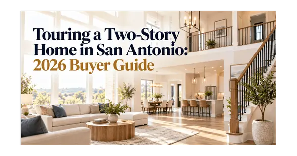 Touring a Two-Story Home in San Antonio: 2026 Buyer Guide