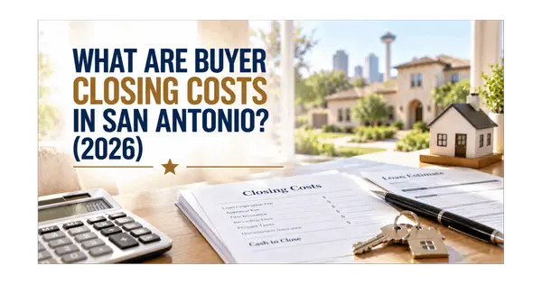 feature image of What Are Buyer Closing Costs in San Antonio? (2026)