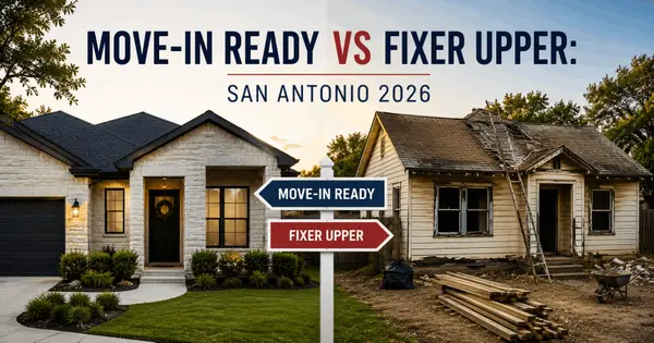 feature image of Move-In Ready vs Fixer Upper: San Antonio 2026