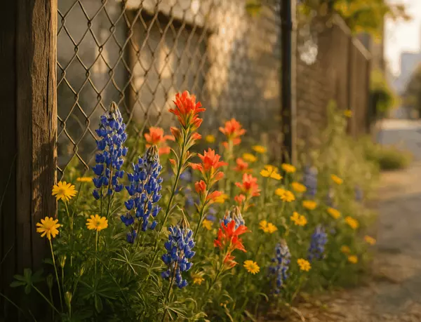 Wildflowers in Urban Austin