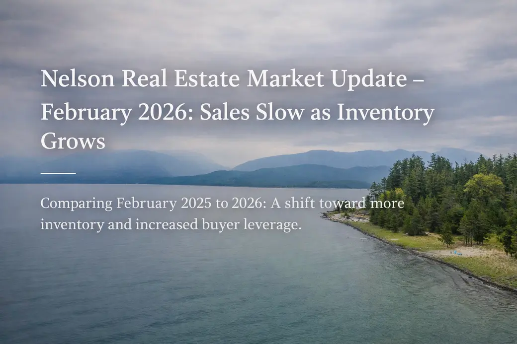 Kootenay Real Estate Market Update: What February 2026 Numbers Reveal