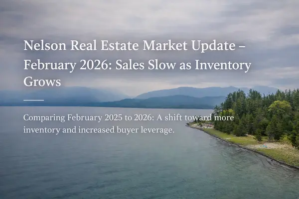 Kootenay Real Estate Market Update: What February 2026 Numbers Reveal