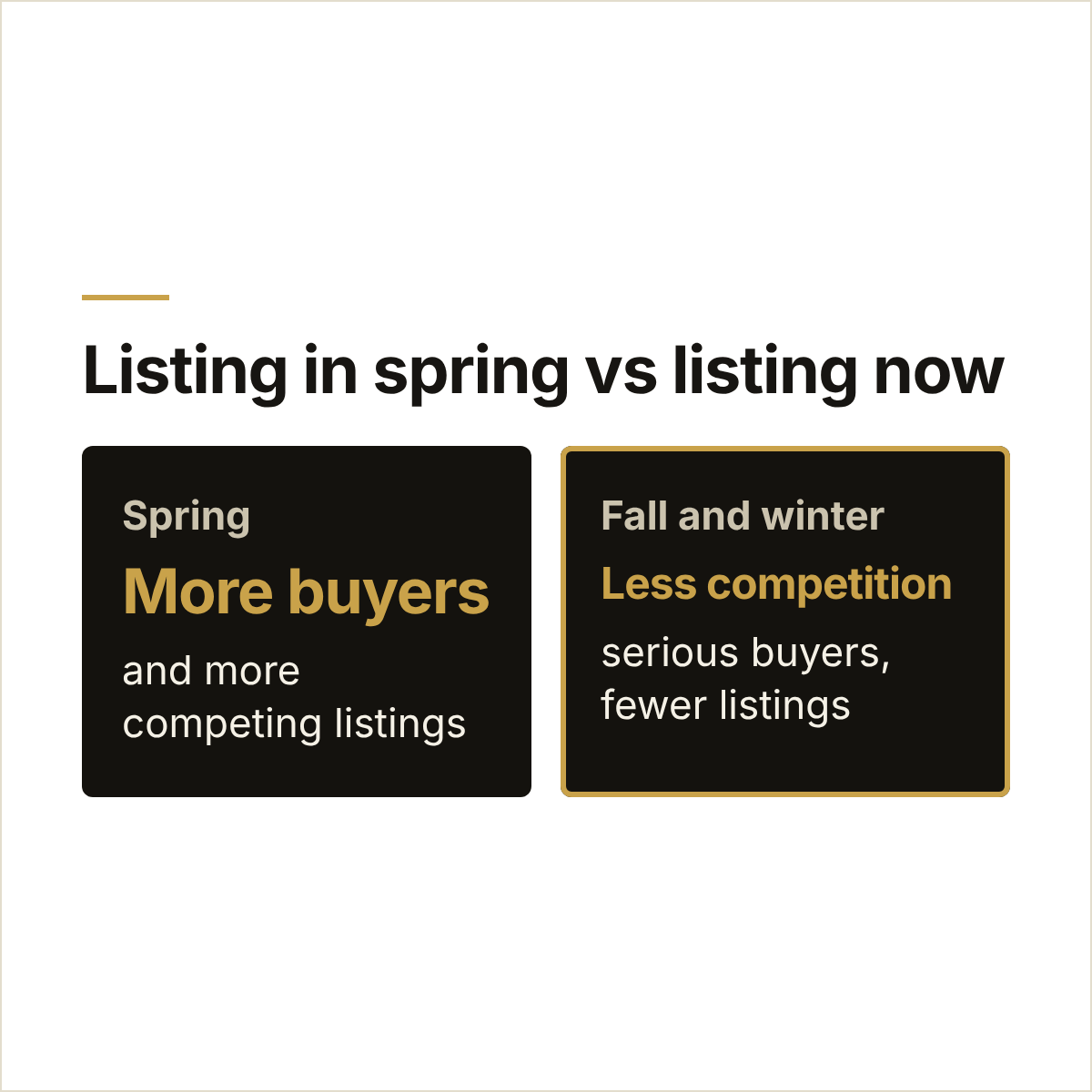 Listing a Mission Viejo home in spring versus fall and winter