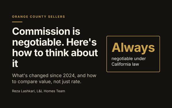 Can You Negotiate the Real Estate Commission When Selling in California?