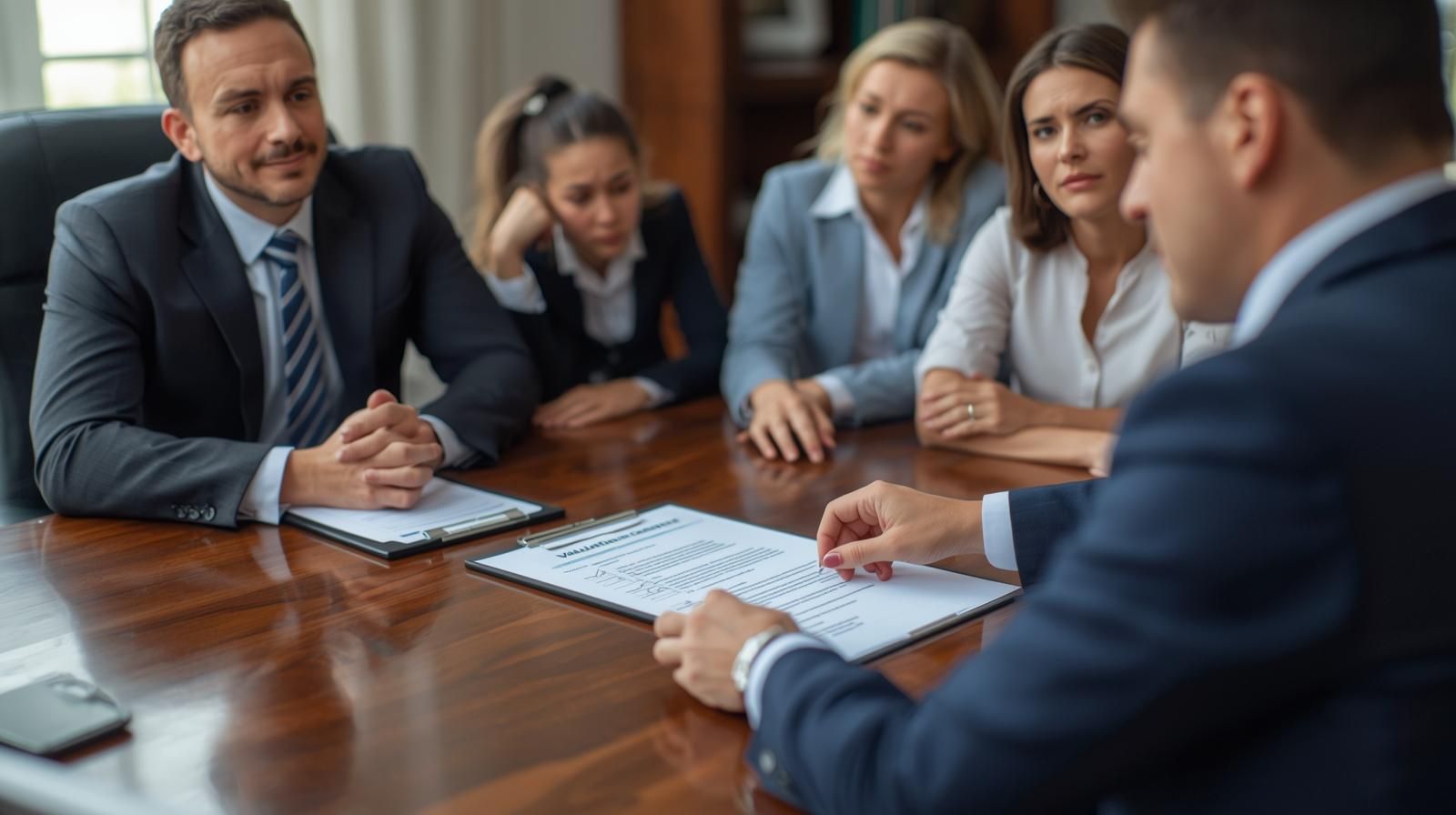 Realtor guiding family through estate sale paperwork in Prospect Park NJ, showing how to avoid common probate mistakes and achieve better results.