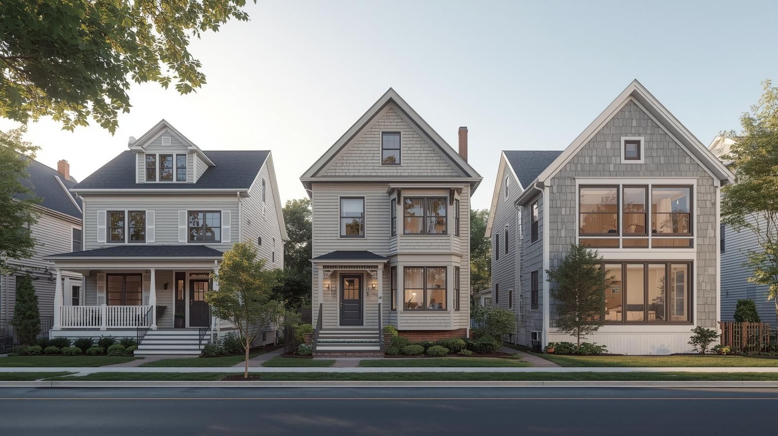 North Haledon NJ neighborhood showing single-family and multi-family homes for real estate investors in 2025.