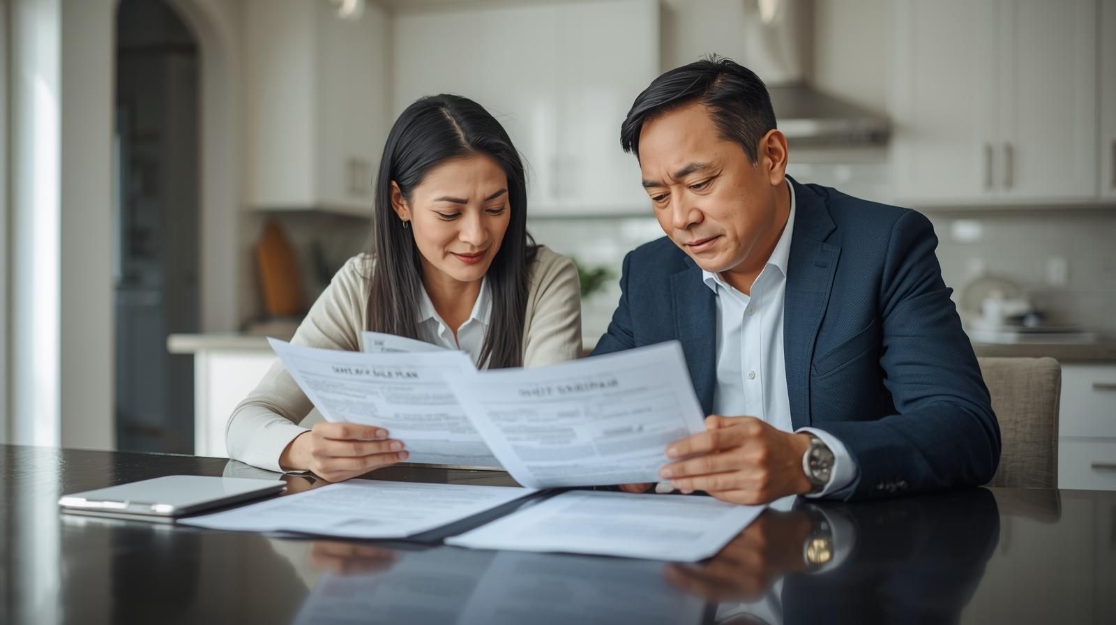 Realtor meeting with North Haledon homeowner to review short sale steps and lender documents, symbolizing expert guidance and credit protection.