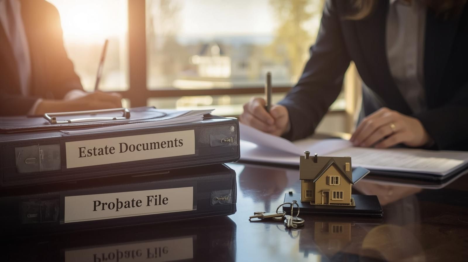 Probate real estate agent in Wanaque Borough outlining best practices for selling a lakeside estate home with clear communication and AI-powered marketing strategies.