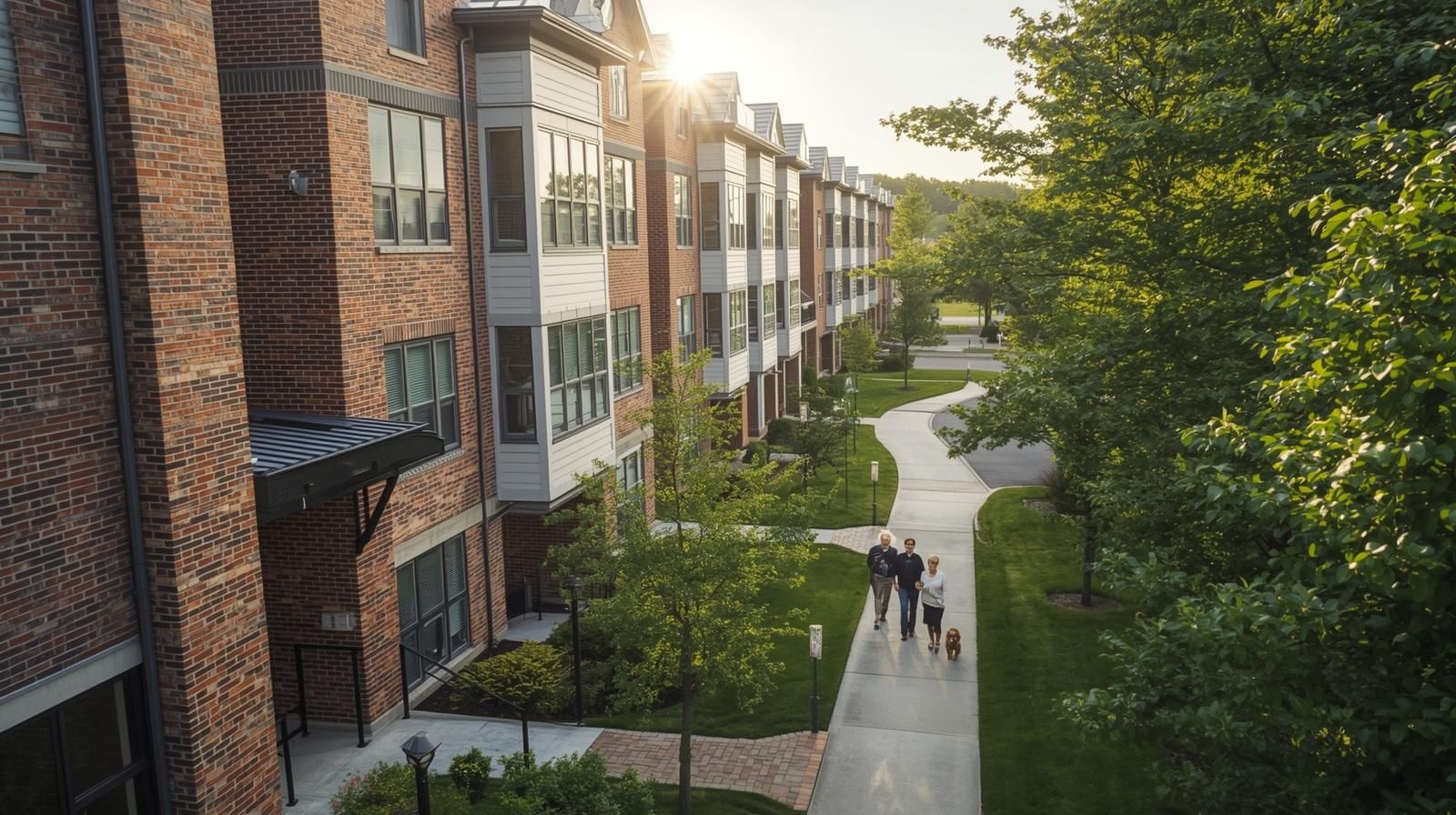Condos and townhomes in Paramus NJ offering suburban comfort, quick city access, and community amenities for professionals and retirees.