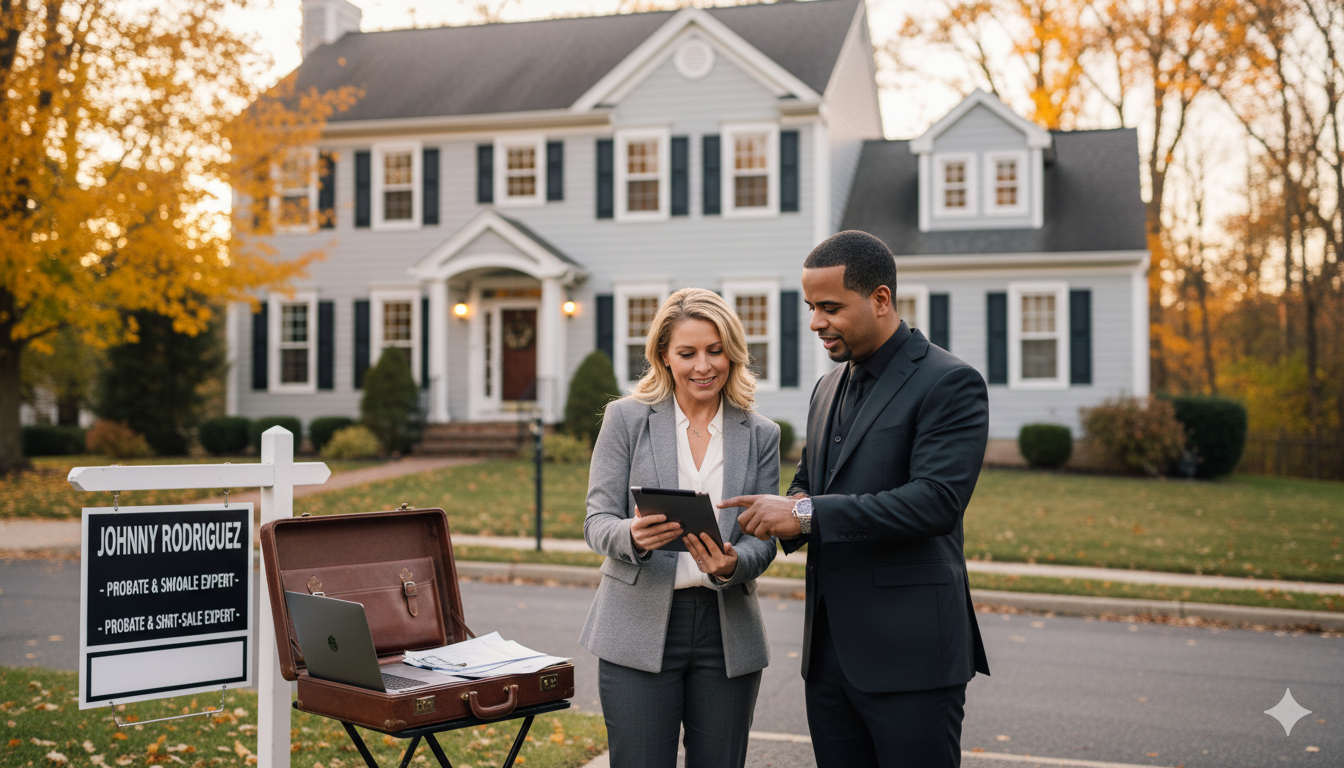 North Jersey real estate agent helping client find move-in ready probate or short sale home opportunity in Woodland Park NJ.