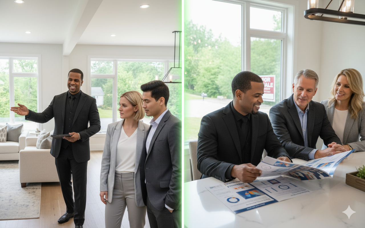 Realtor guiding Woodland Park NJ home buyers and sellers, showcasing expert support throughout every step of the real estate process.