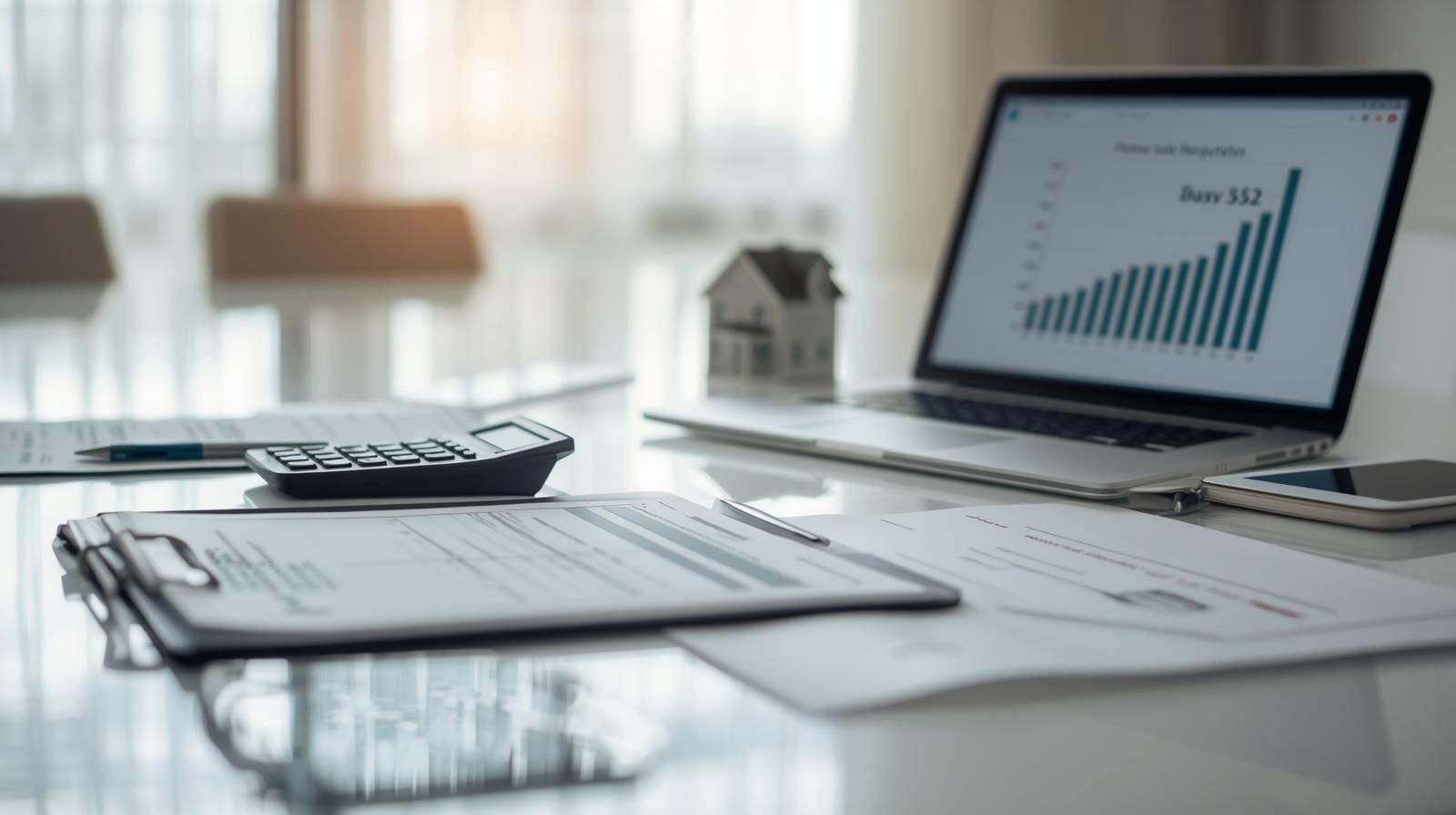 Documents and home value review representing short sale lender negotiation process