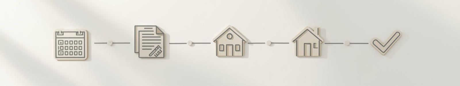 Visual timeline explaining the short sale process timeline for Elmwood Park homeowners