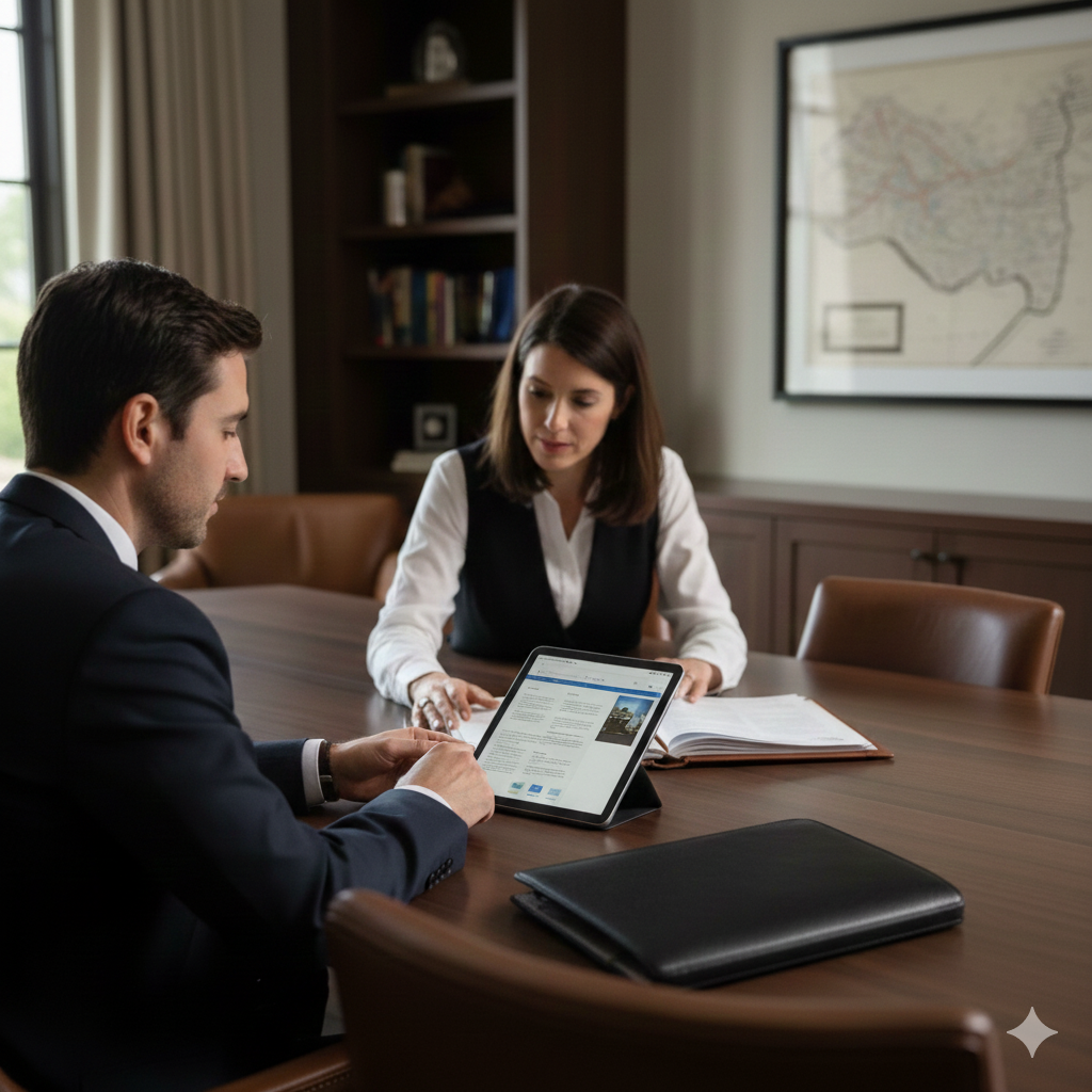 Luxury condo real estate consultation in Bergen and Passaic County with a realtor advising clients using local market expertise and professional guidance