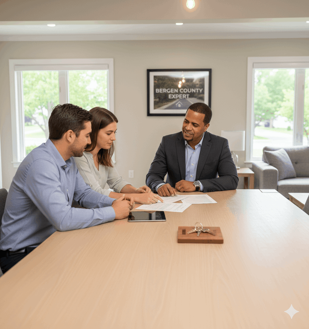 Trusted real estate agent in Bergen County NJ guiding home buyers through financing and purchase decisions with personalized, hands-on expertise.