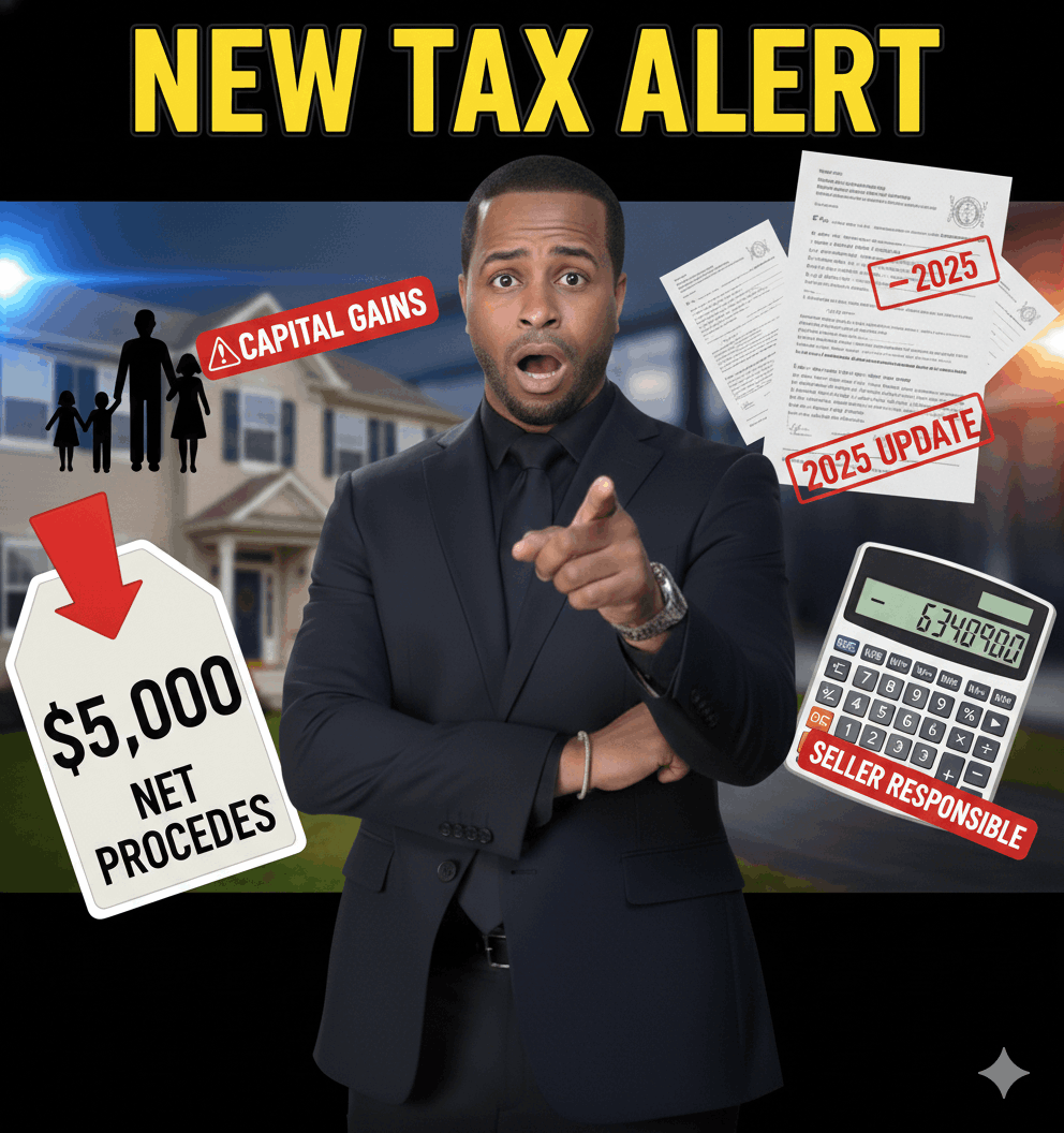 Real estate probate expert warning sellers about New Jersey’s 2025 mansion tax update impacting net proceeds when selling inherited homes in Bergen County.
