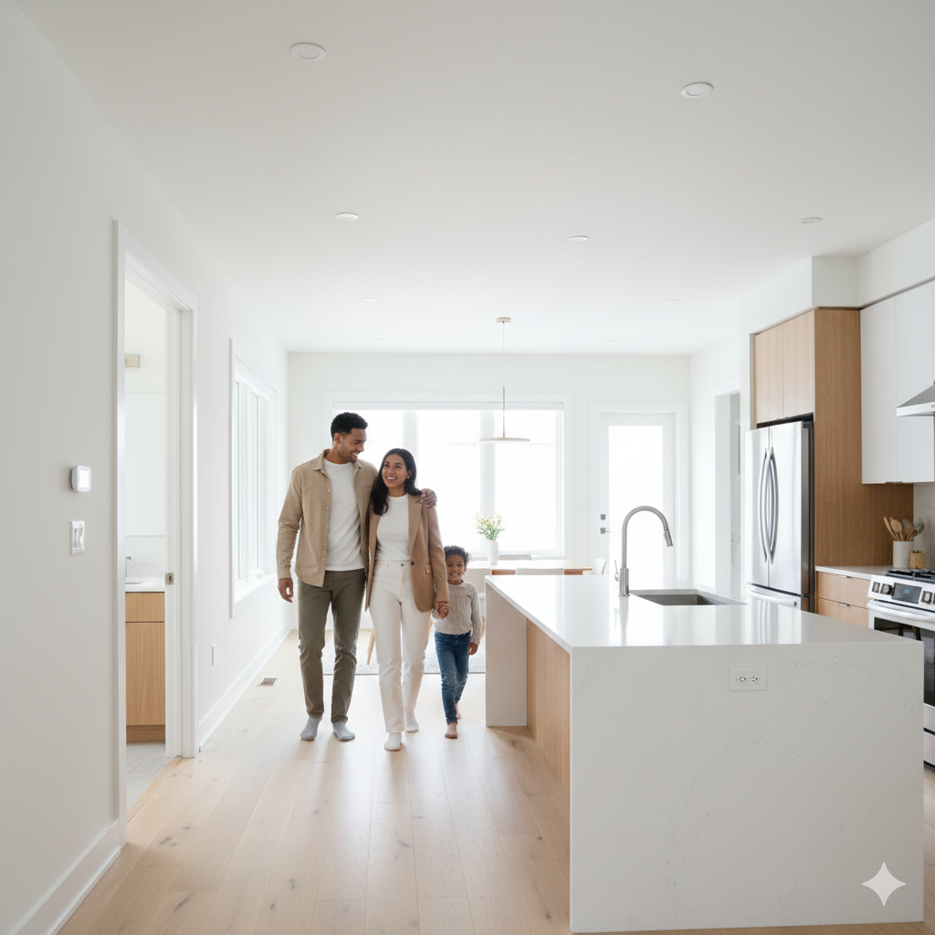 Modern Bergen County home interior showing what 2026 buyers prioritize including updated kitchens, open layouts, and energy efficiency.