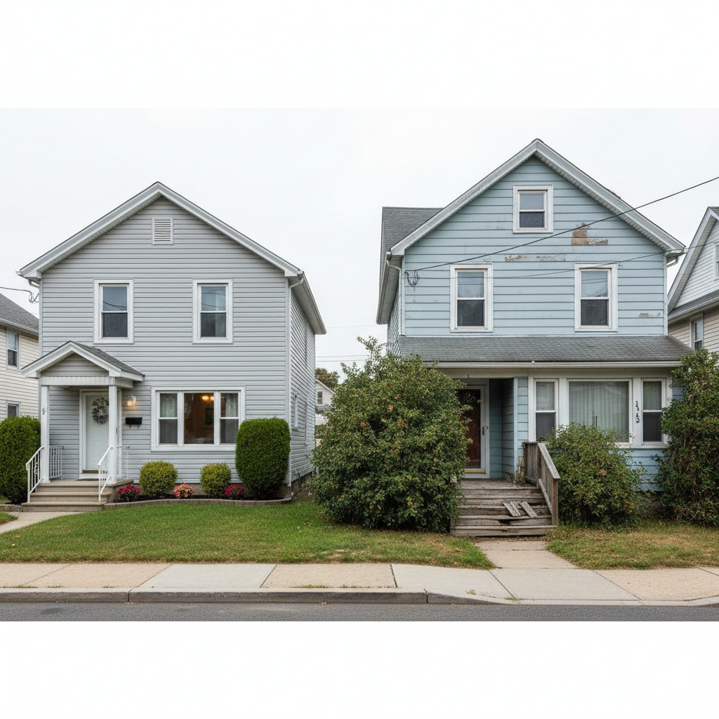 Passaic County housing market 2026 showing livable homes versus properties needing repairs, highlighting buyer priorities and pricing trends