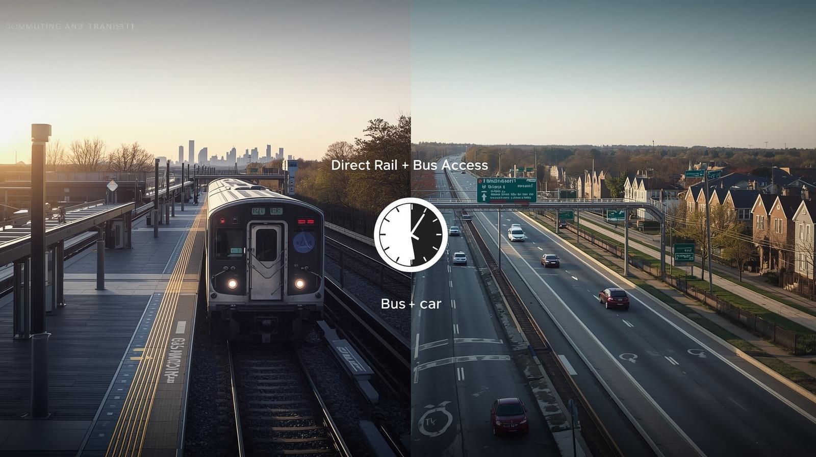 Cost of living comparison North Jersey showing Clifton NJ NJ Transit train access vs Wayne NJ car dependent suburban commute