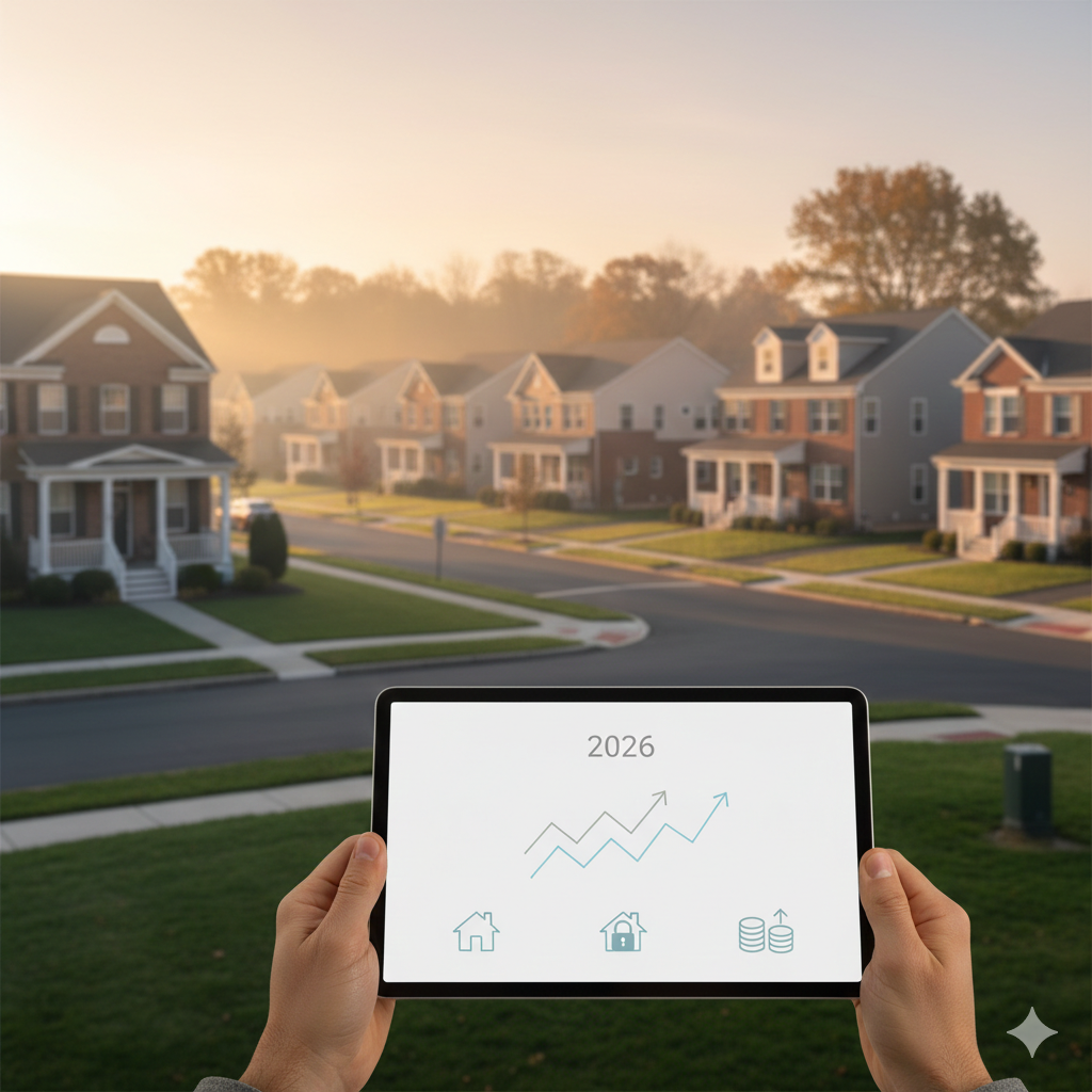 2026 housing market outlook in New Jersey showing stable mortgage rates and improving inventory