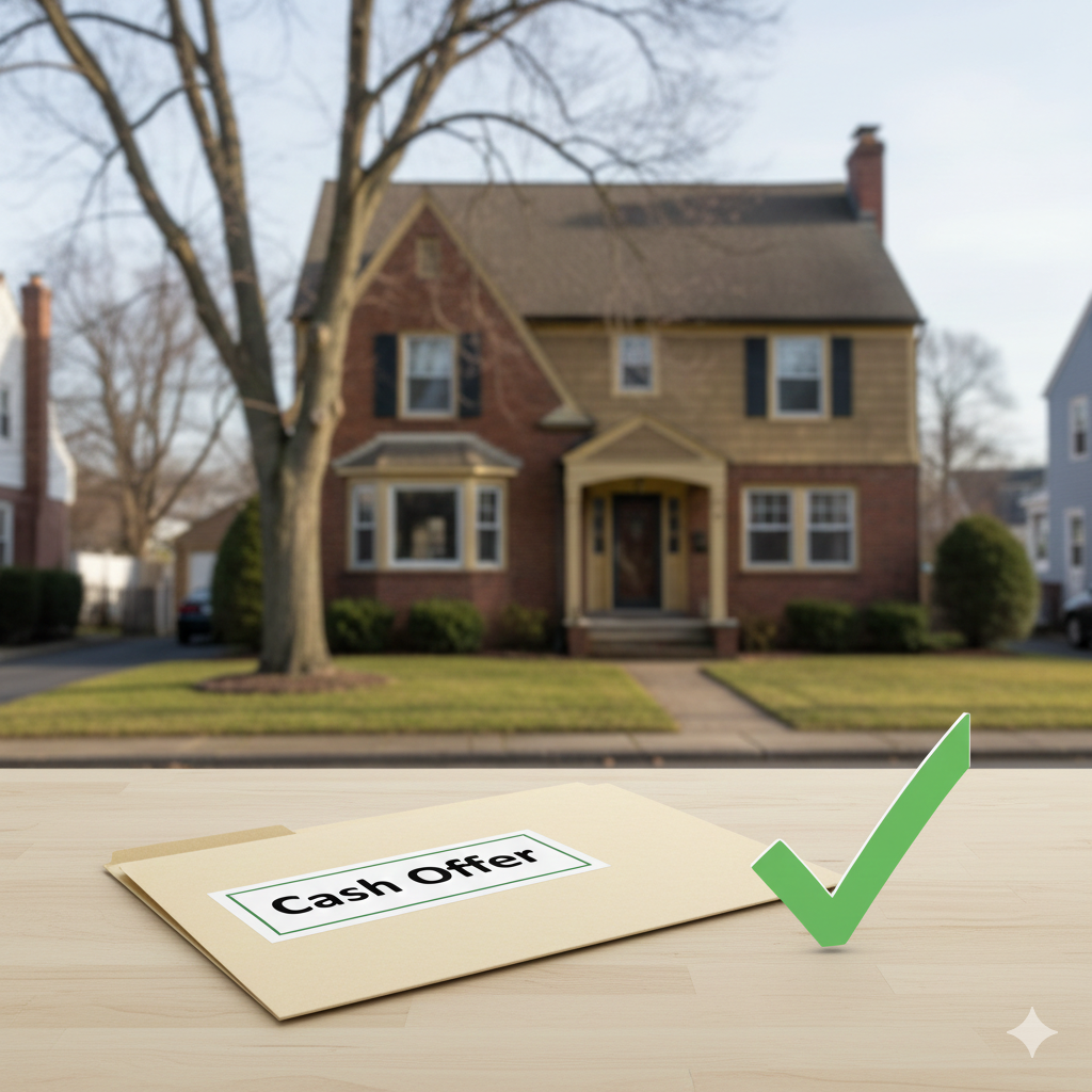 As-is cash offer for an inherited North Jersey home, showing a fast estate property sale option that helps heirs avoid repairs, inspections, and long probate delays.